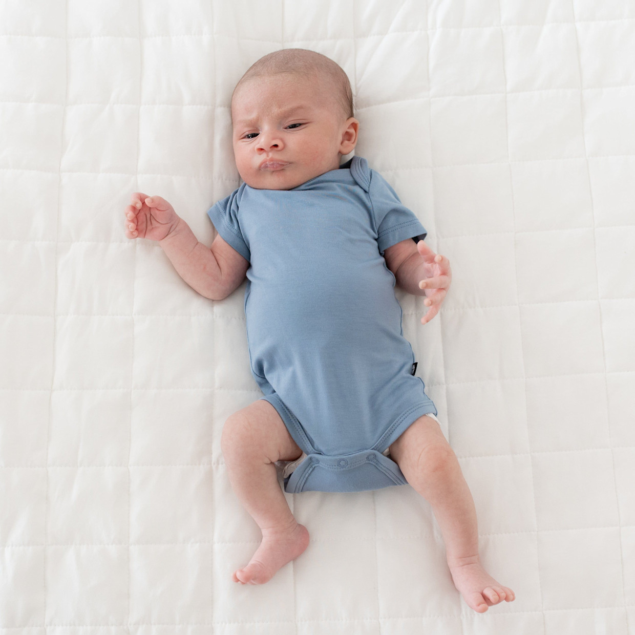 Kyte Baby First Favorites Bodysuit Bundle (3 Pack) - Bear/Oat/Slate, 3-6 M.