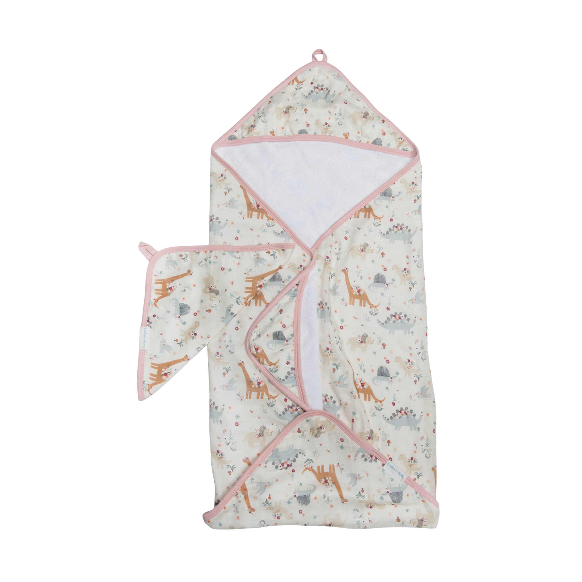 Loulou Lollipop Hooded Towel Set Baby Dinomite Babylist Shop