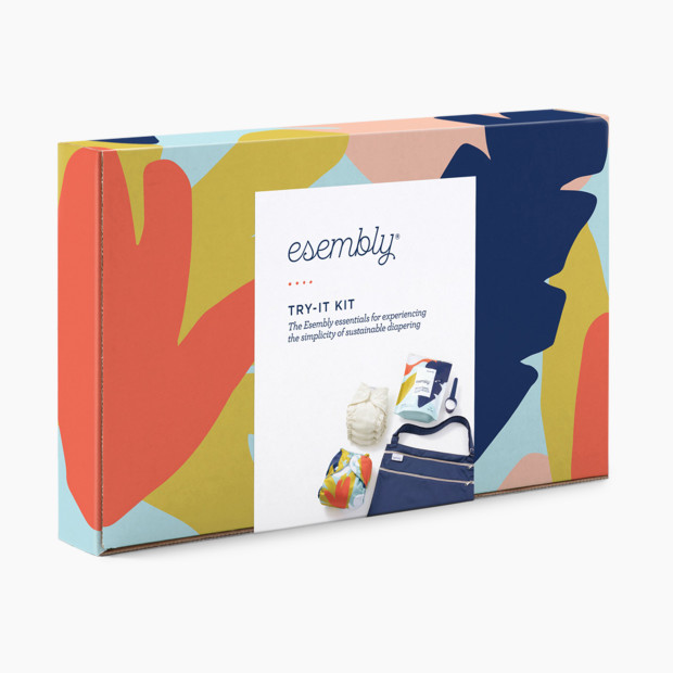 Esembly Deluxe Cloth Diapering Try-It Kit - Size 1 (7-17 Lbs).