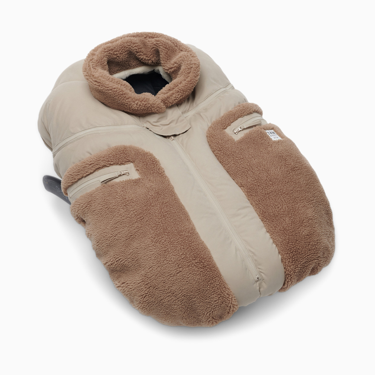 7AM Enfant Car Seat Cocoon - Cappucino Applique.