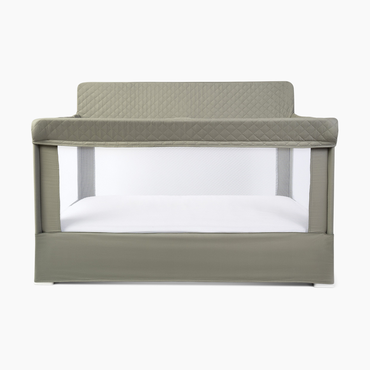 Baby Delight Lunaire Full-Size Mesh Crib & Playard - Organic Sage.