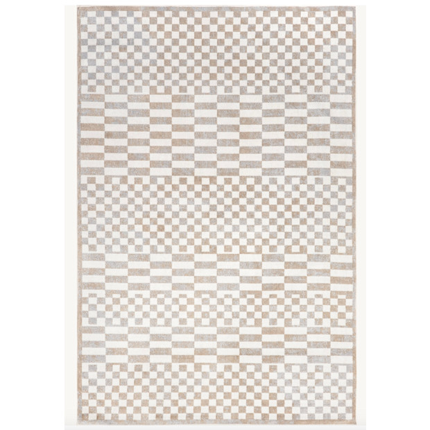 Kallie Washable Tiled Rug.