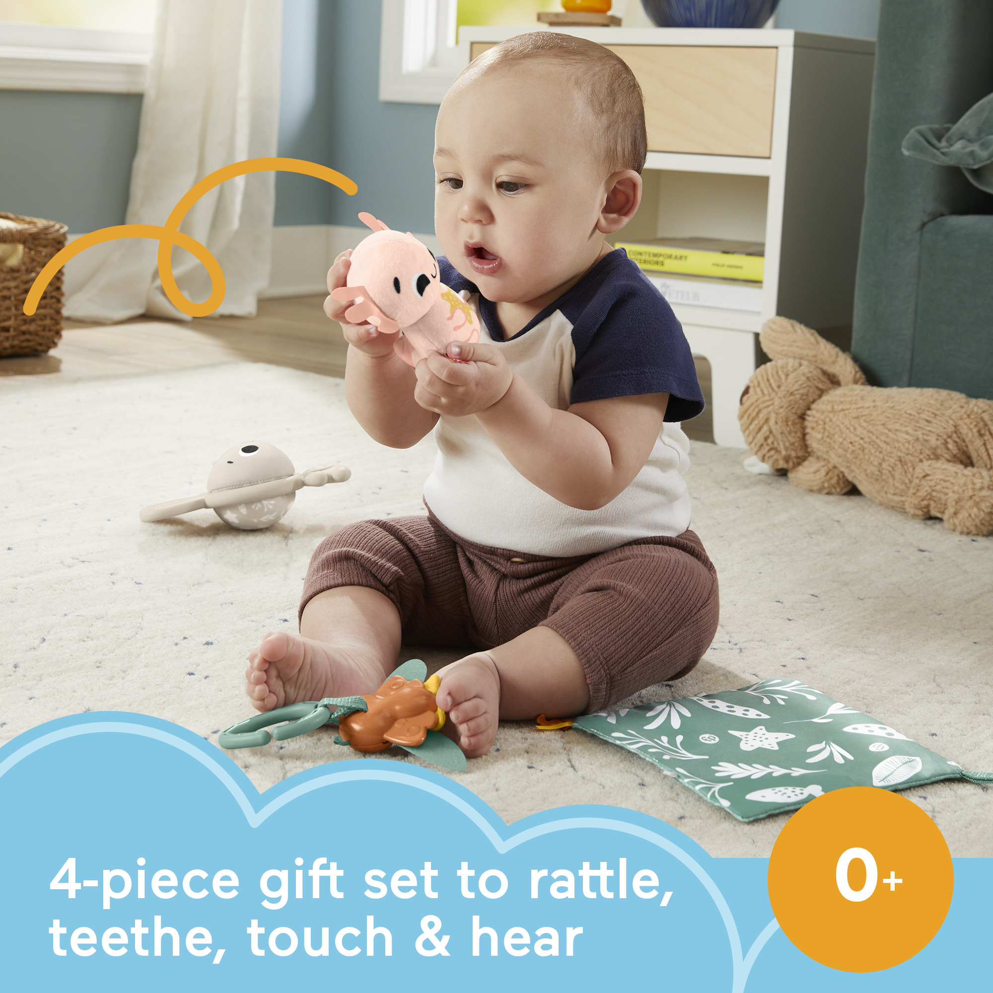 Fisher-Price So Many Senses Gift Set.