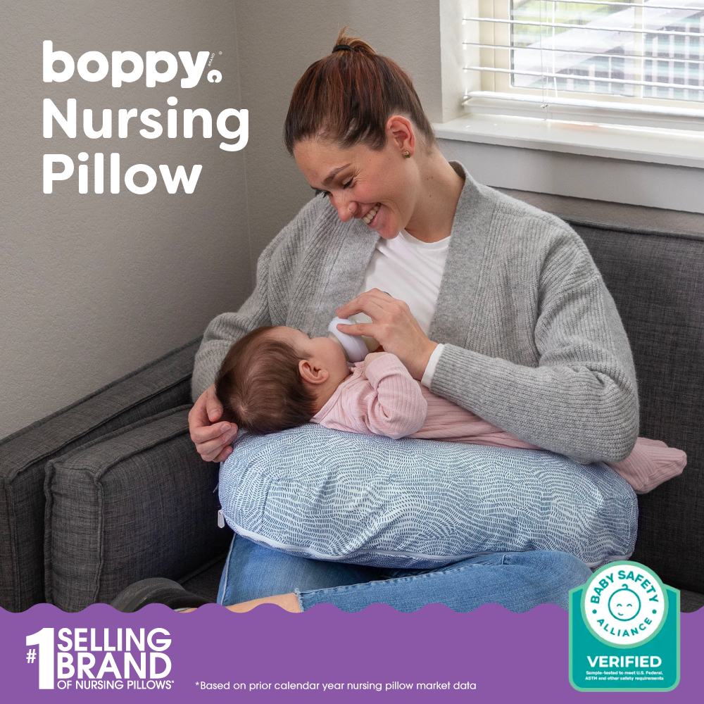 Boppy Nursing Pillow.