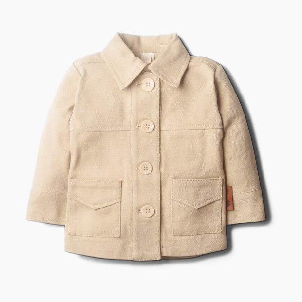 Goumi Kids Canyon Collection Organic Cotton Chore Coat Mini - 6-12 Months.