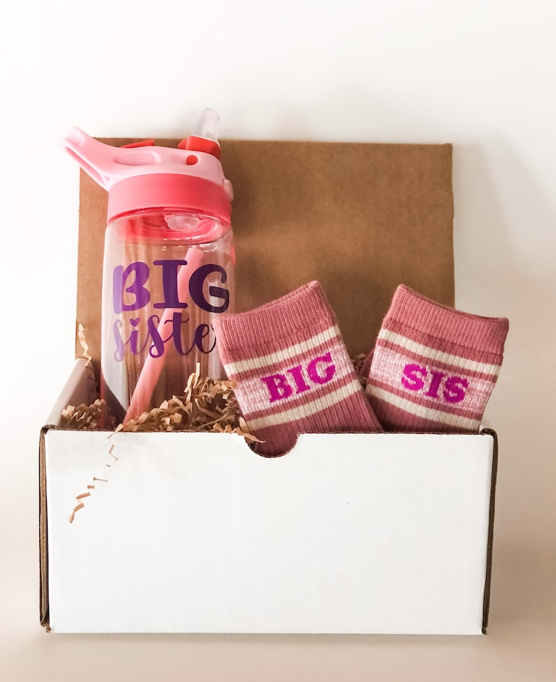 New Little One New Big Sister Gift Box .