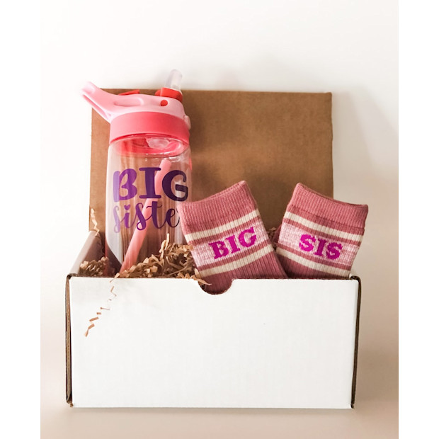 New Little One New Big Sister Gift Box .