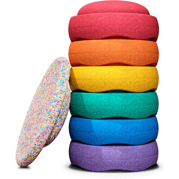 Stapelstein Rainbow Set, Classic.