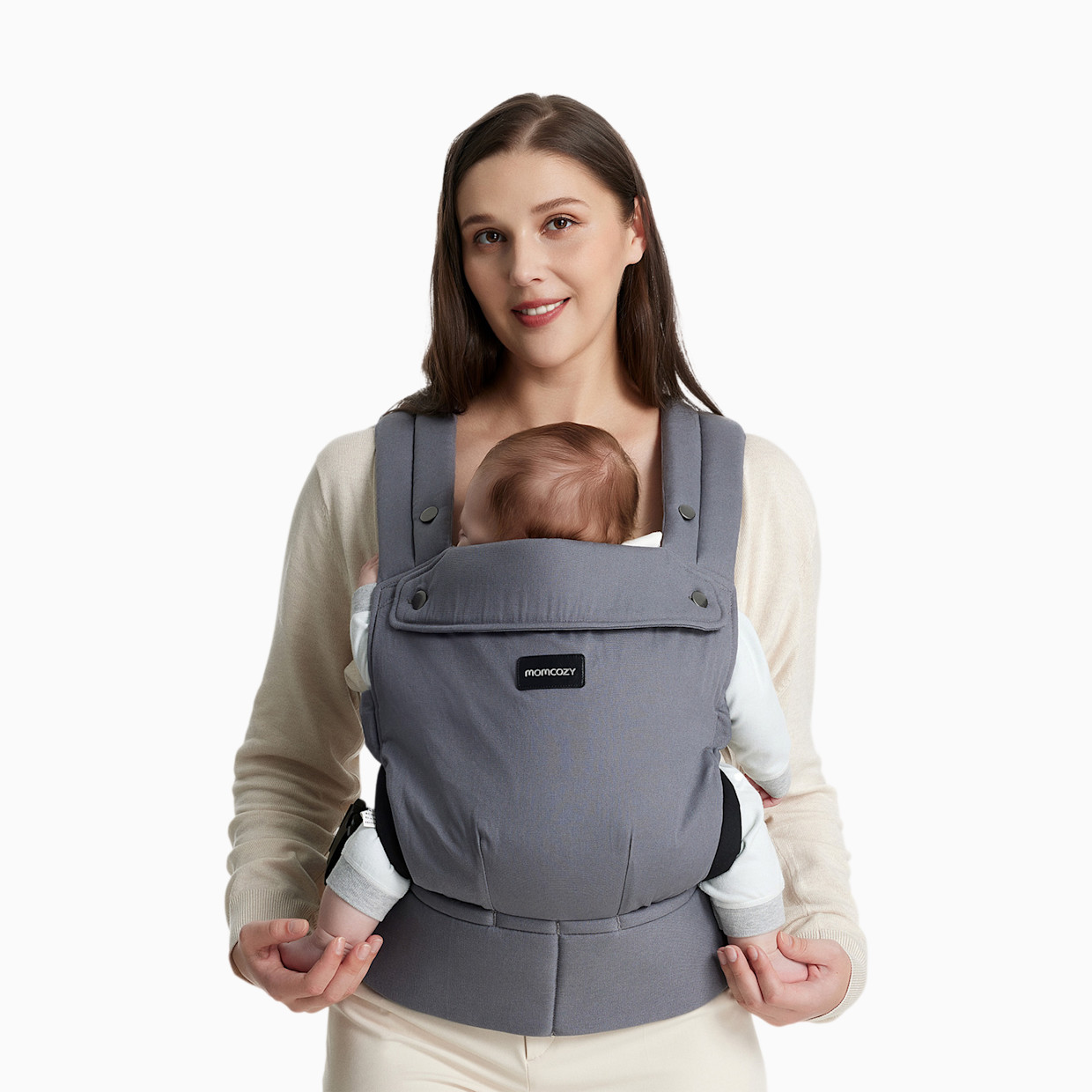 Momcozy Lightweight Baby Carrier - Grey.