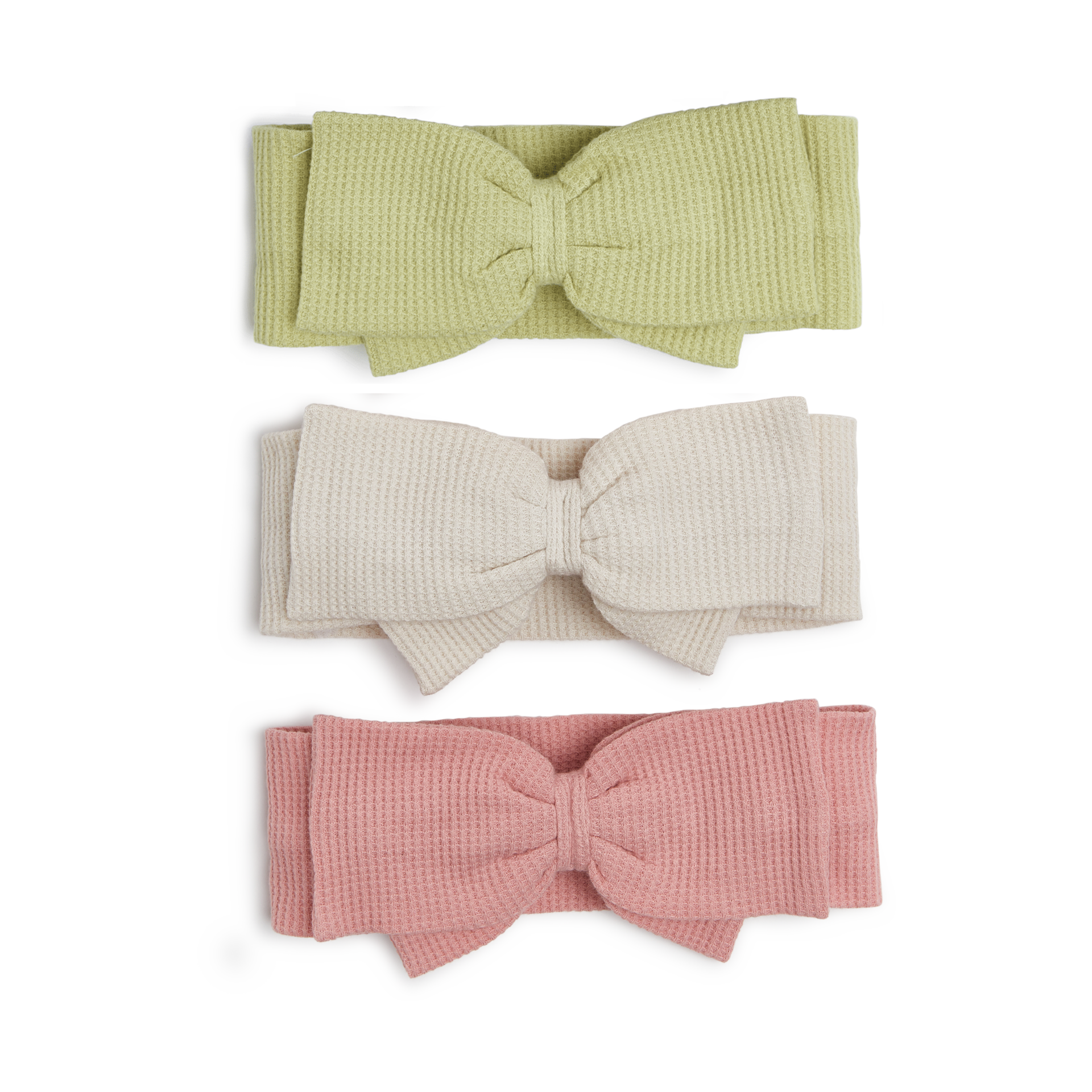 Tiny Kind 3 Pack Organic Waffle Headbands.