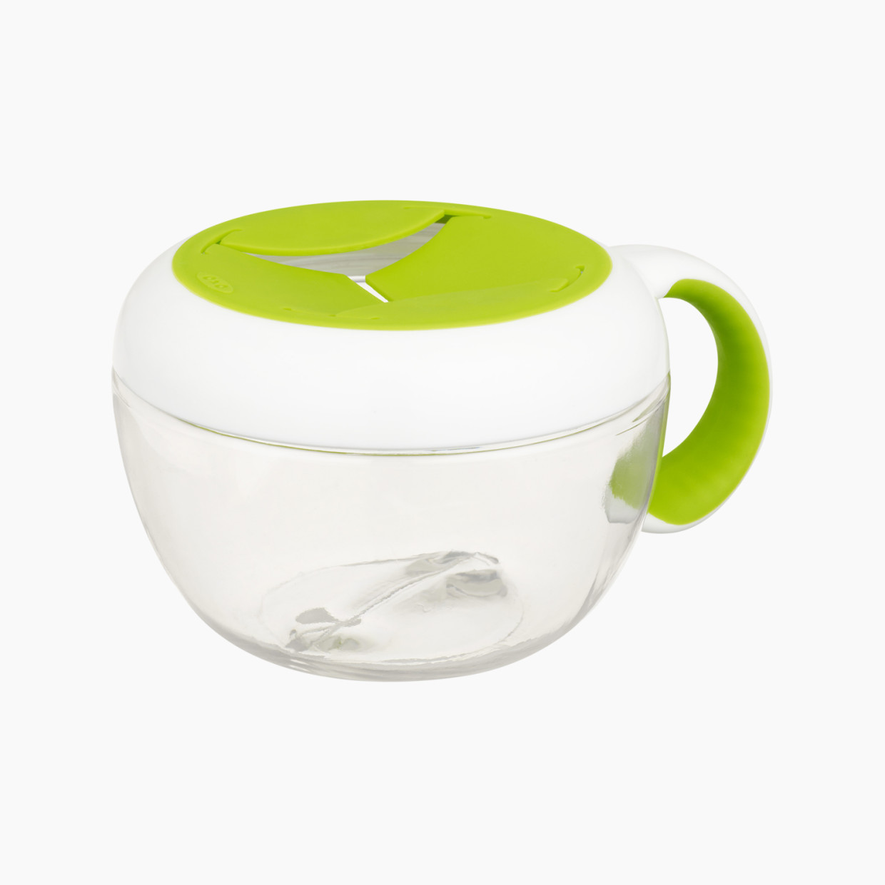 OXO Tot Flippy Snack Cup with Travel Lid - Green.