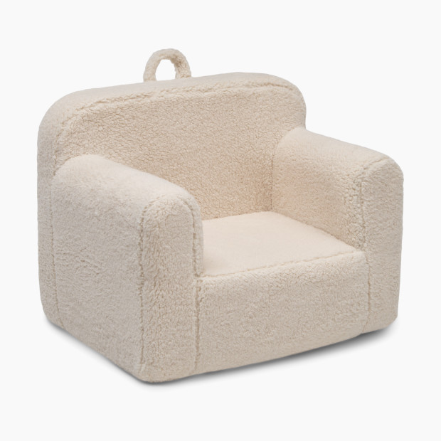 Delta Children Cozee High Pile Fleece Chair - Sherpa Cream.