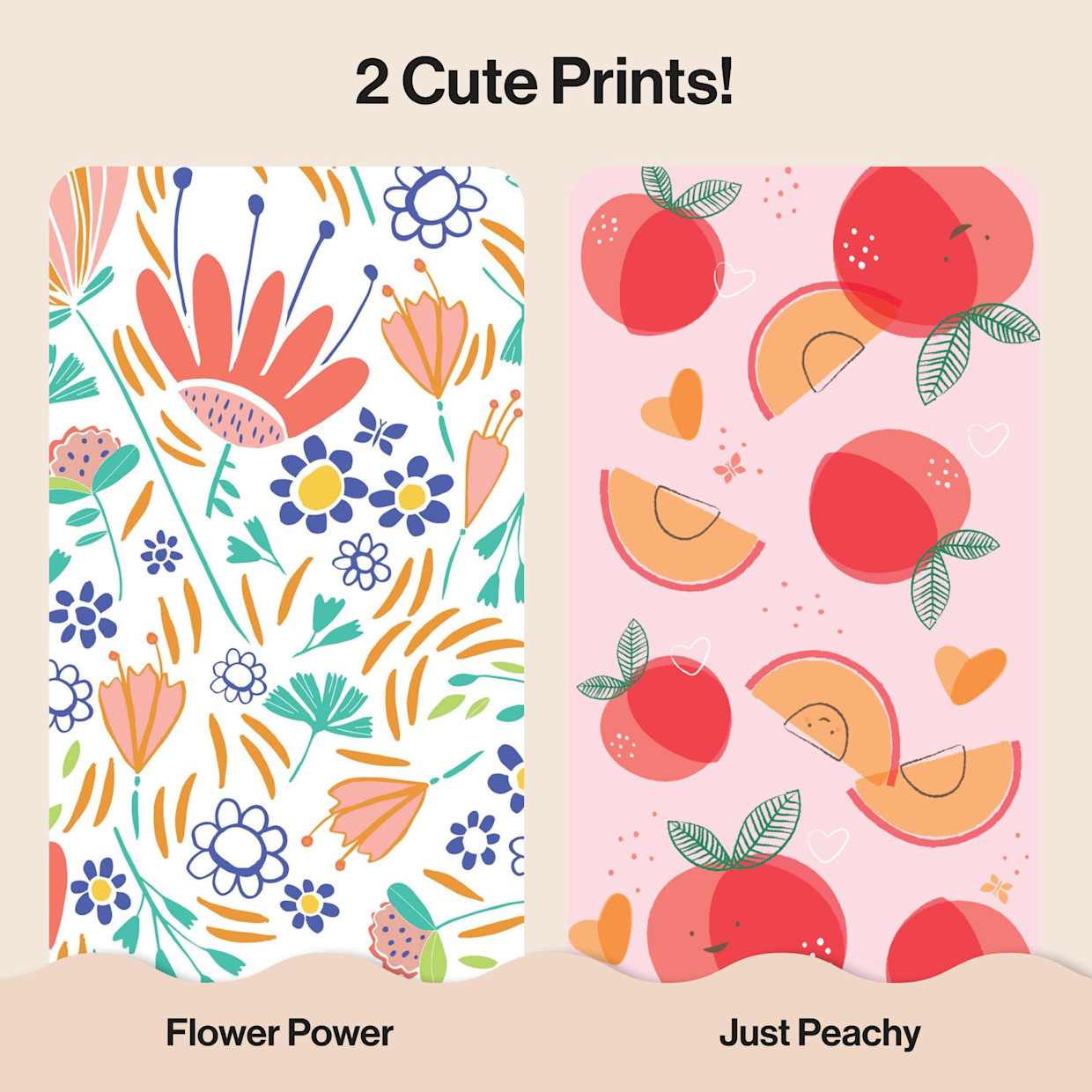The Honest Company Clean Conscious Disposable Diapers Size 3-5 - Just Peachy + Flower Power, Size 3, 62 Count.
