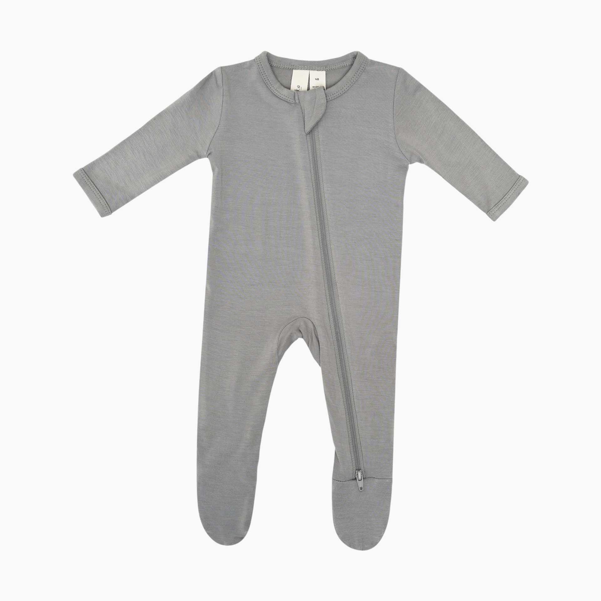 Kyte Baby Bamboo Zippered Footie in Coffee