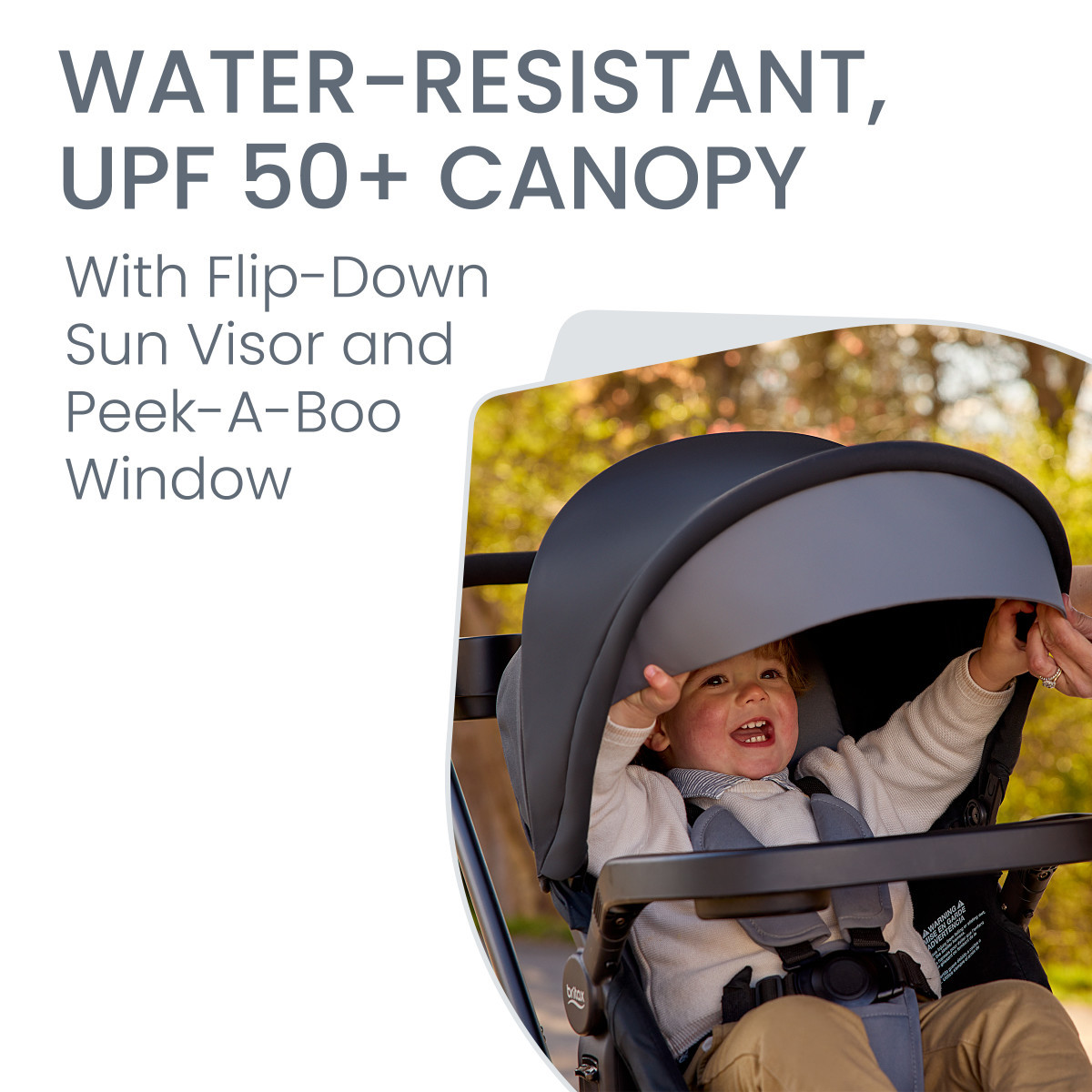 Britax Brook+ Modular Stroller - Graphite Onyx.