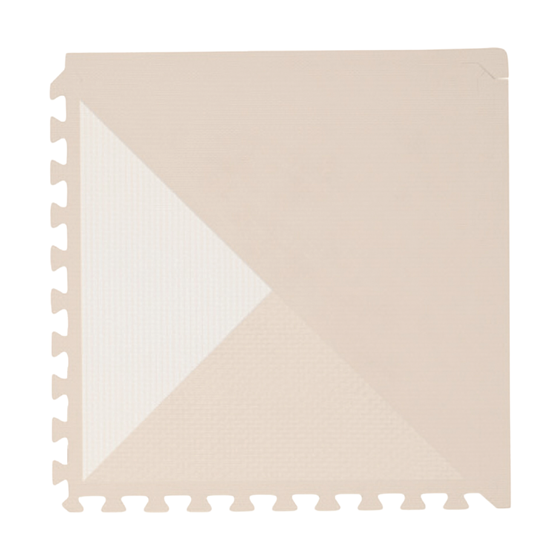 Toddlekind Haven Foam Play Mat | Kyte Collection - Mocha, 6X8.