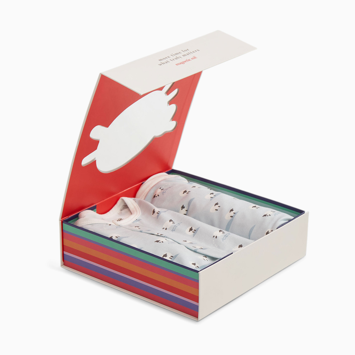 Magnetic Me Modal Magnetic 3 Piece Gift Set - Ba Ba Baby Blue, Newborn.