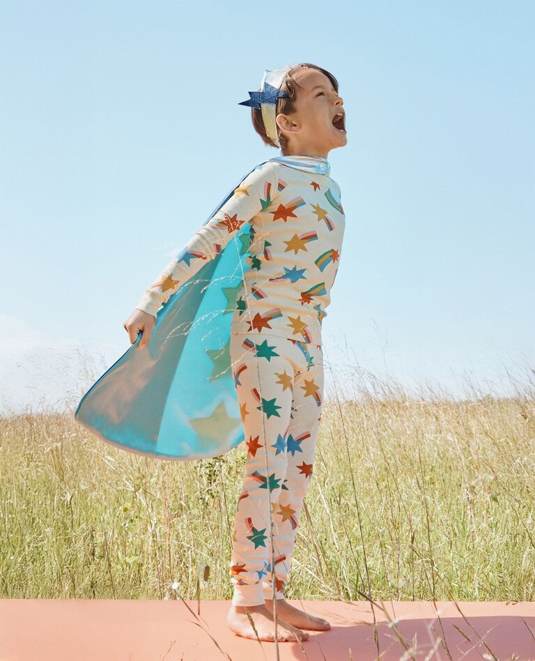 Hanna Andersson Kids Long John Pajama Set.