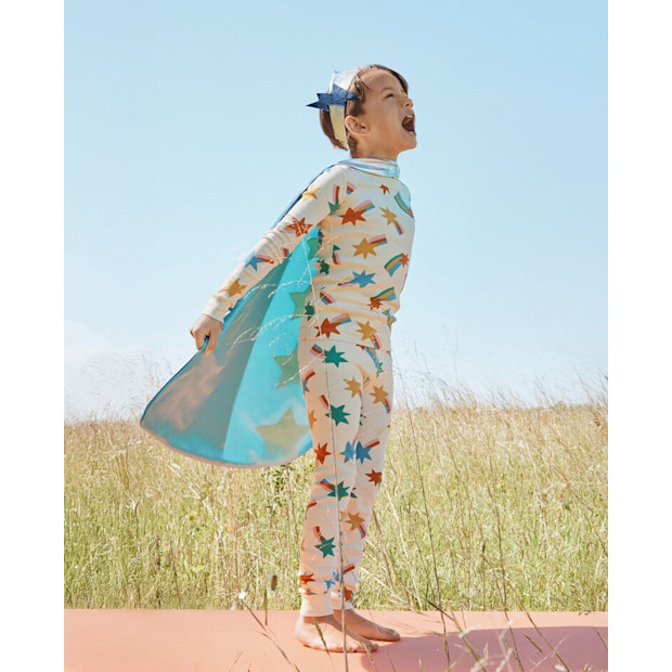 Hanna Andersson Kids Long John Pajama Set.