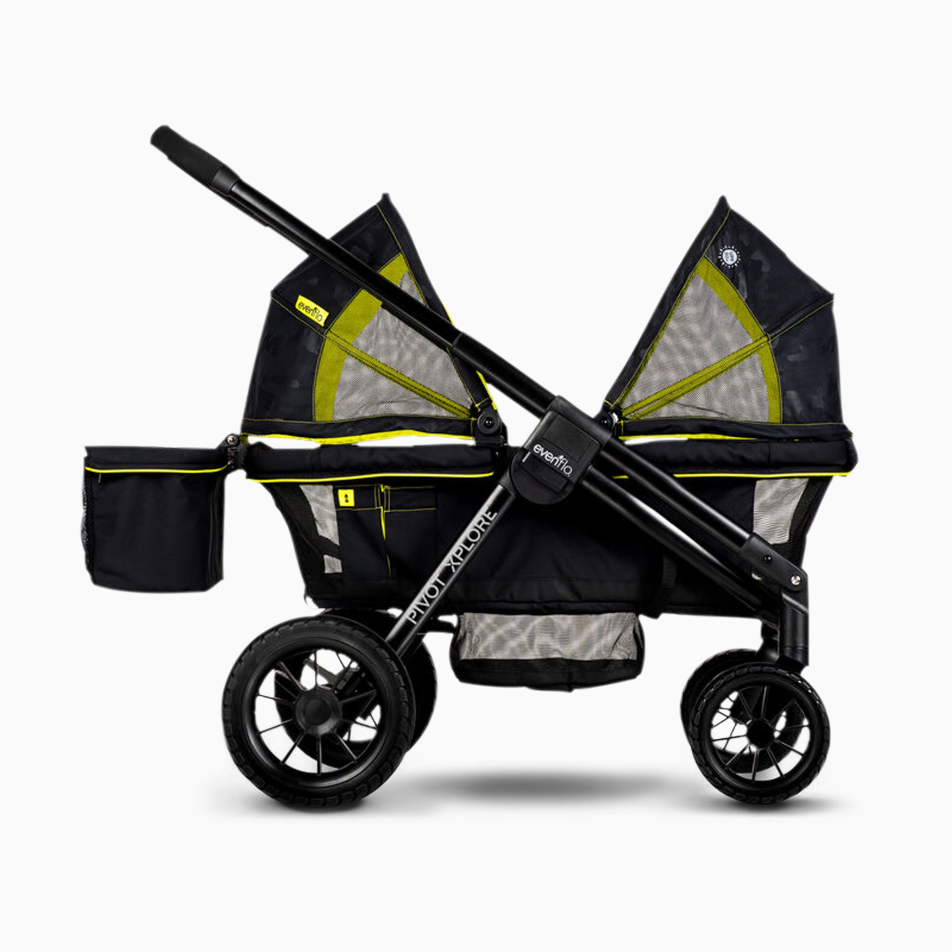 Evenflo Wagon With Infant Seat Evenflo Shyft RideShare All-Terrain  Performance Stroller Wagon