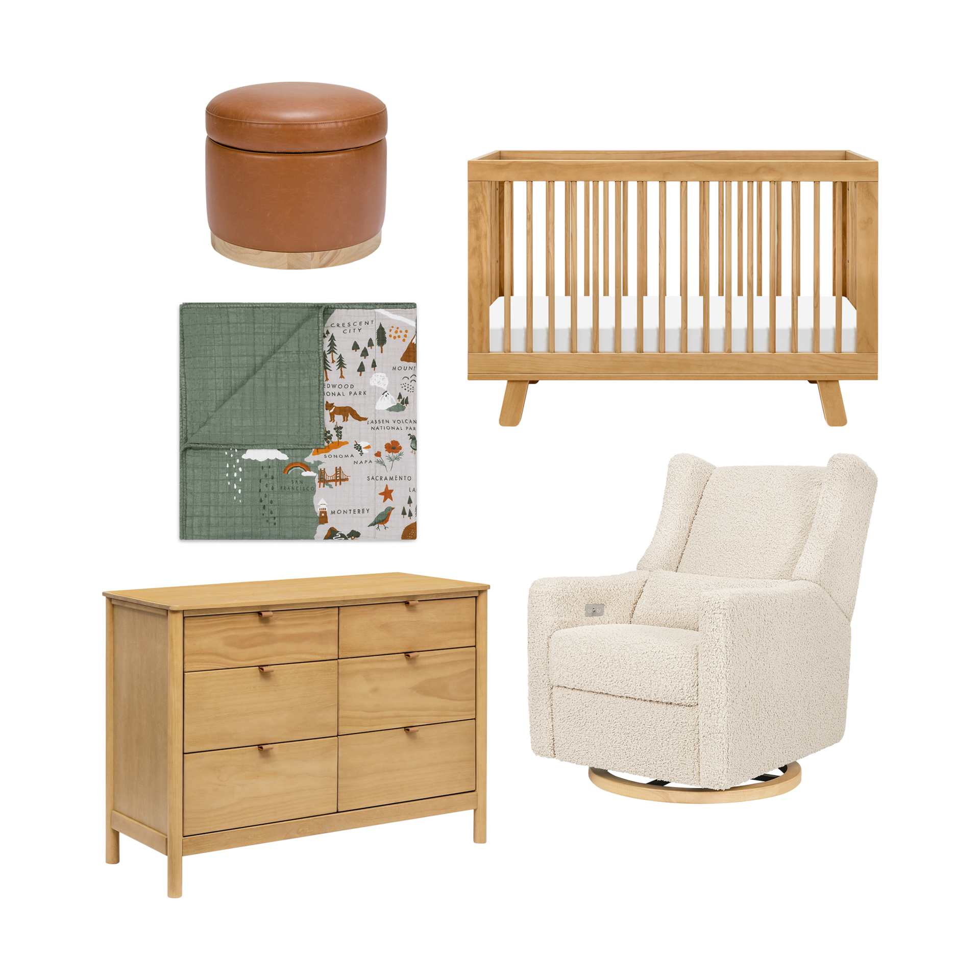 babyletto Neutral Oasis Nursery Bundle | Babylist Shop