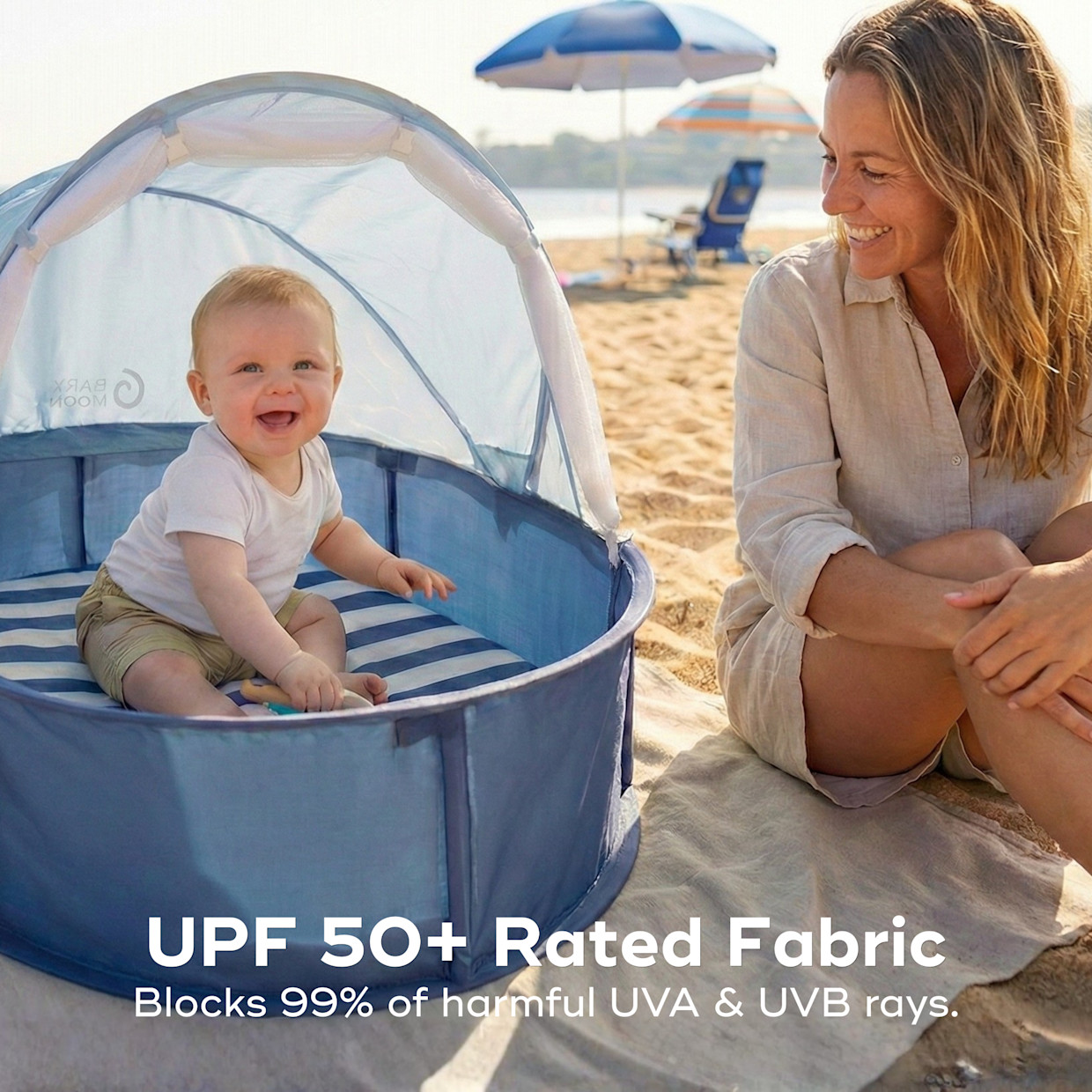 Babymoov Babyni Premium Pop-Up Playpen - Marine.