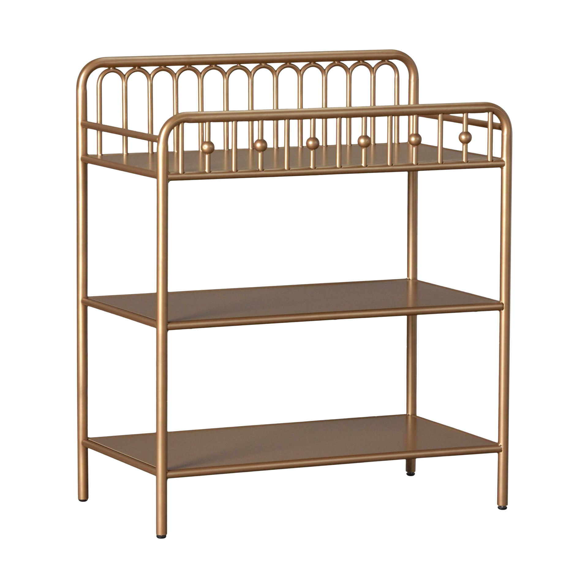 Little Seeds Monarch Hill Ivy Metal Changing Table, Gold