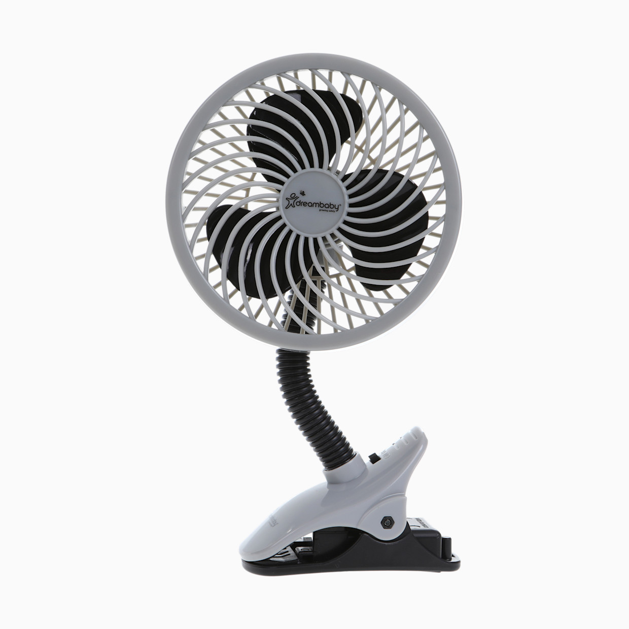 Dreambaby Caged Deluxe EZY-Fit Clip-On Fan - Black.