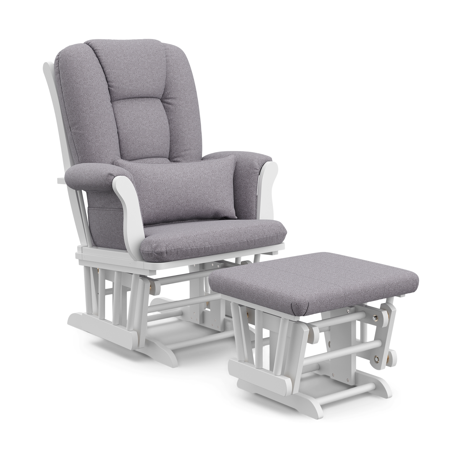 Storkcraft Tuscany Glider and Ottoman.