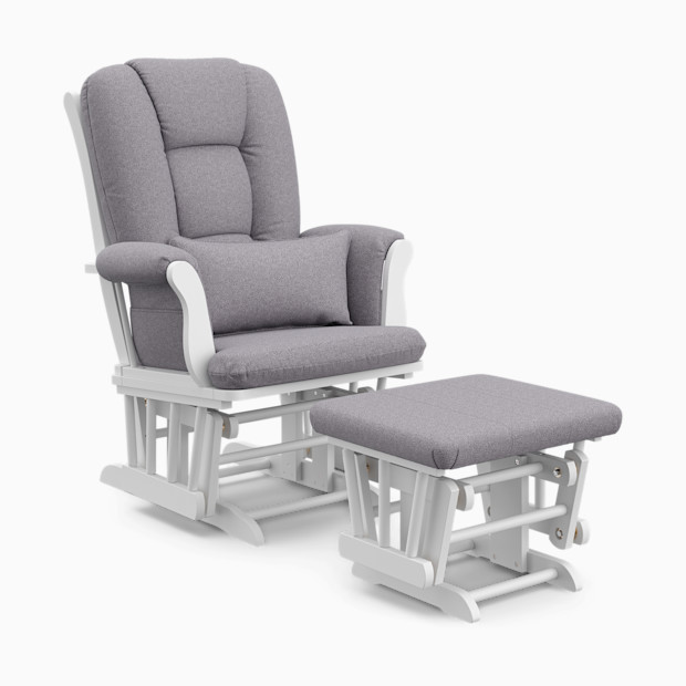 Storkcraft Tuscany Glider and Ottoman.