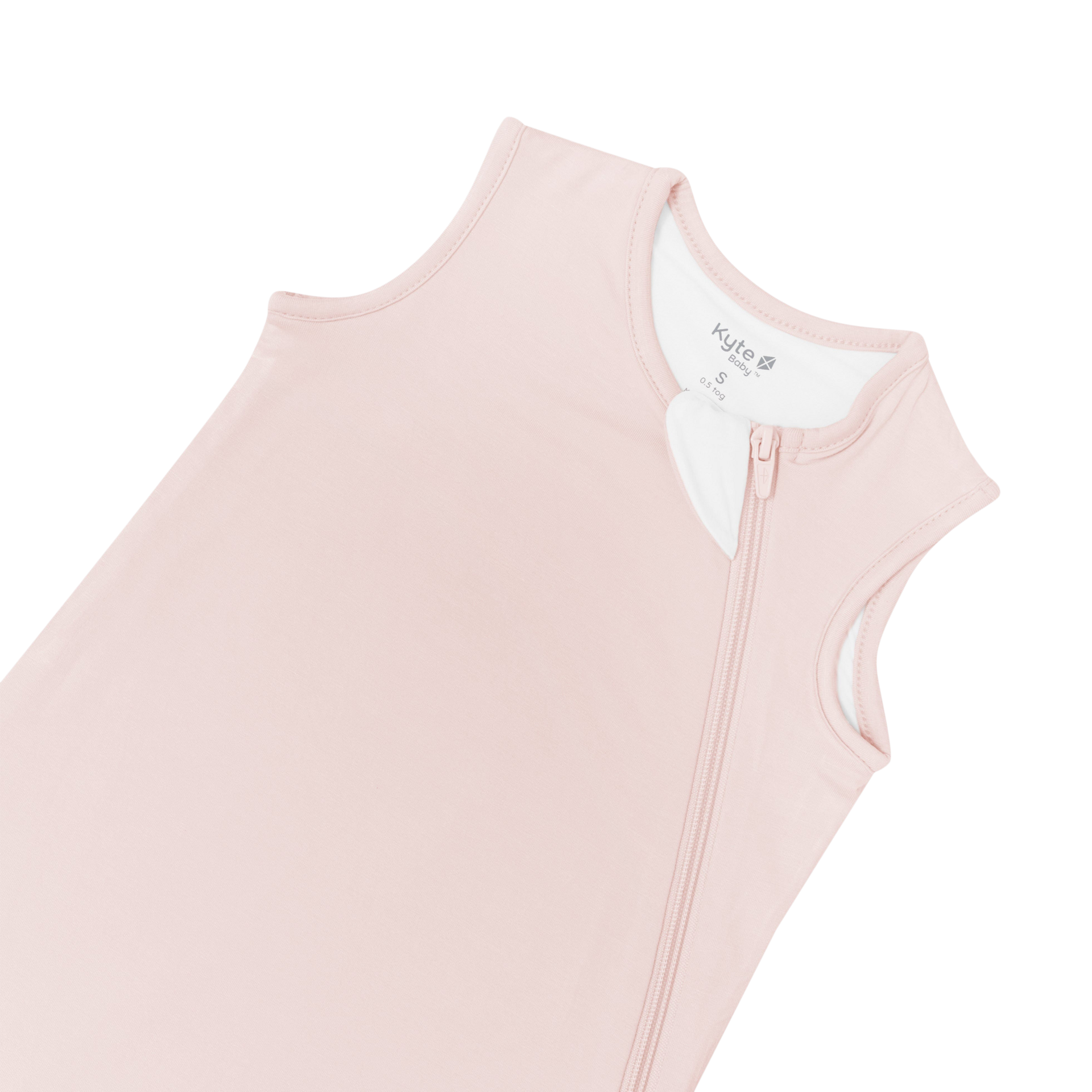 Kyte Baby 0.5 TOG Sleep Bag - Blush, Small.