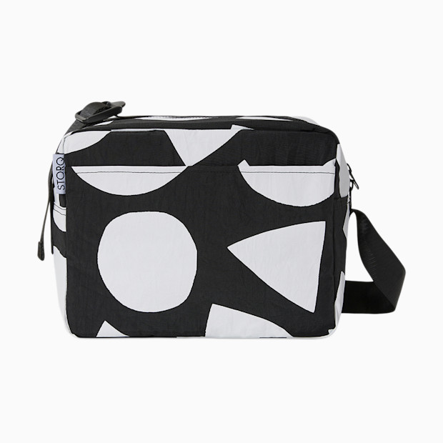 Storq Jumbo Cooler Bag - Black Shapes.