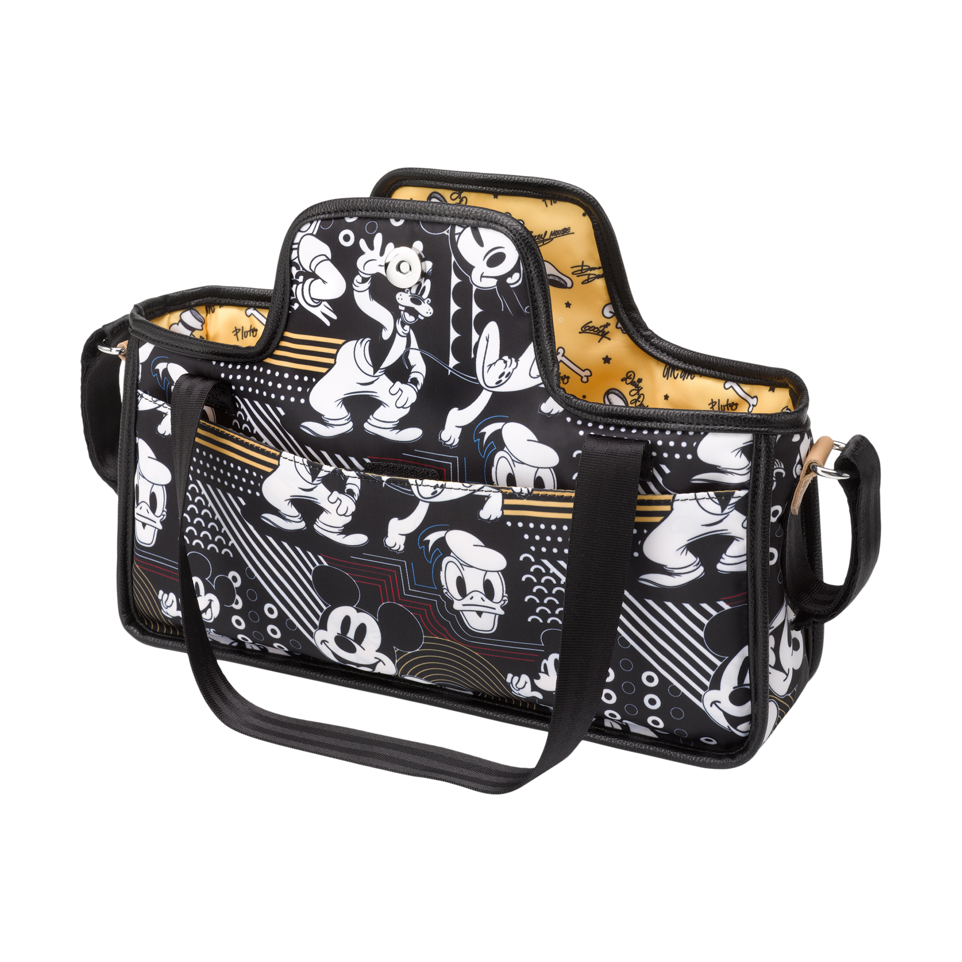 Petunia Pickle Bottom Disney Wander Stroller Caddy - Flat Pack - Disney Mickey & Friends Good Times Collection.