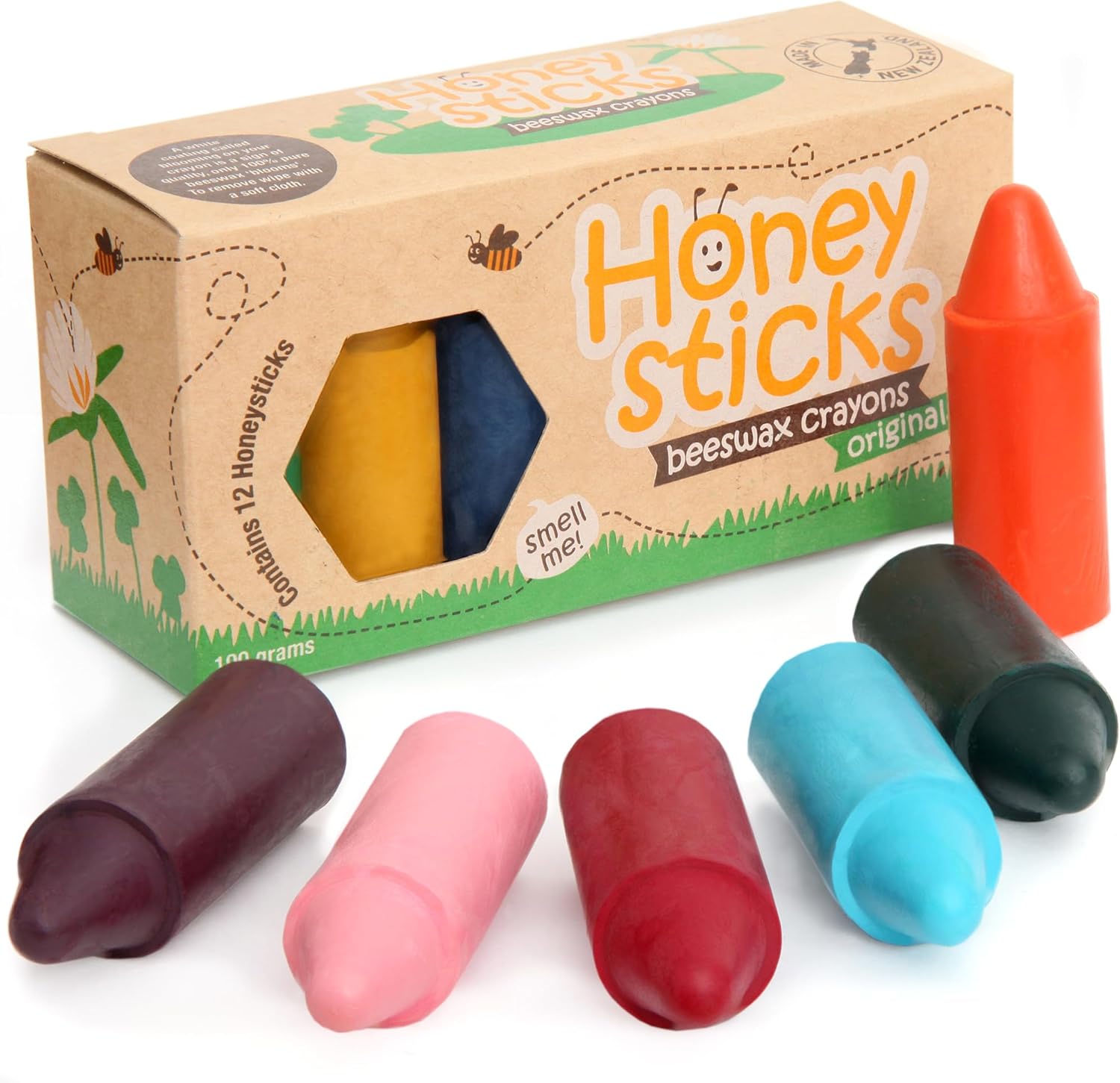 Pure Beeswax Crayons.