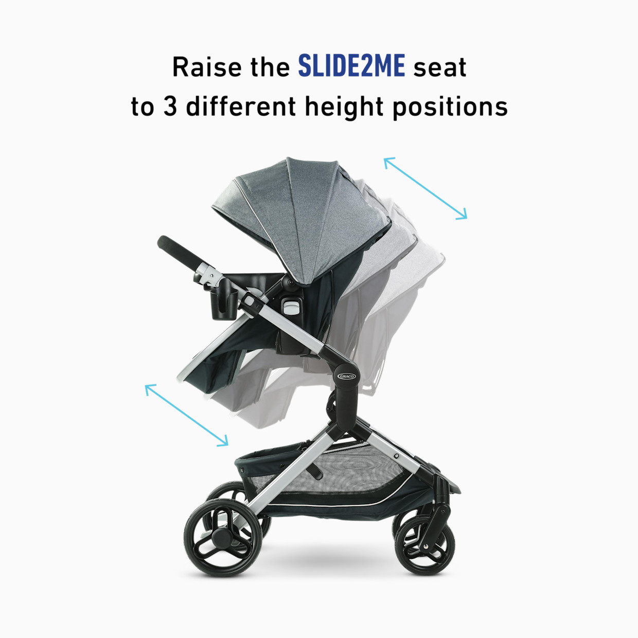 Graco Modes Nest DLX 3-in-1 Travel System - Raven.