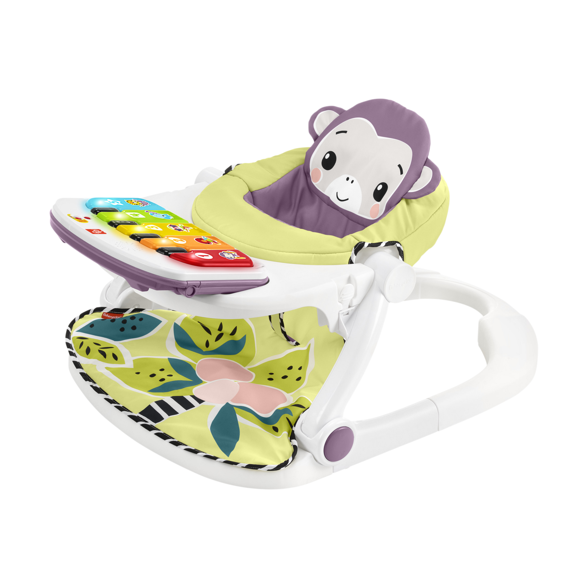 Fisher-Price Purple Monkey Deluxe Sit-Me-Up Seat.