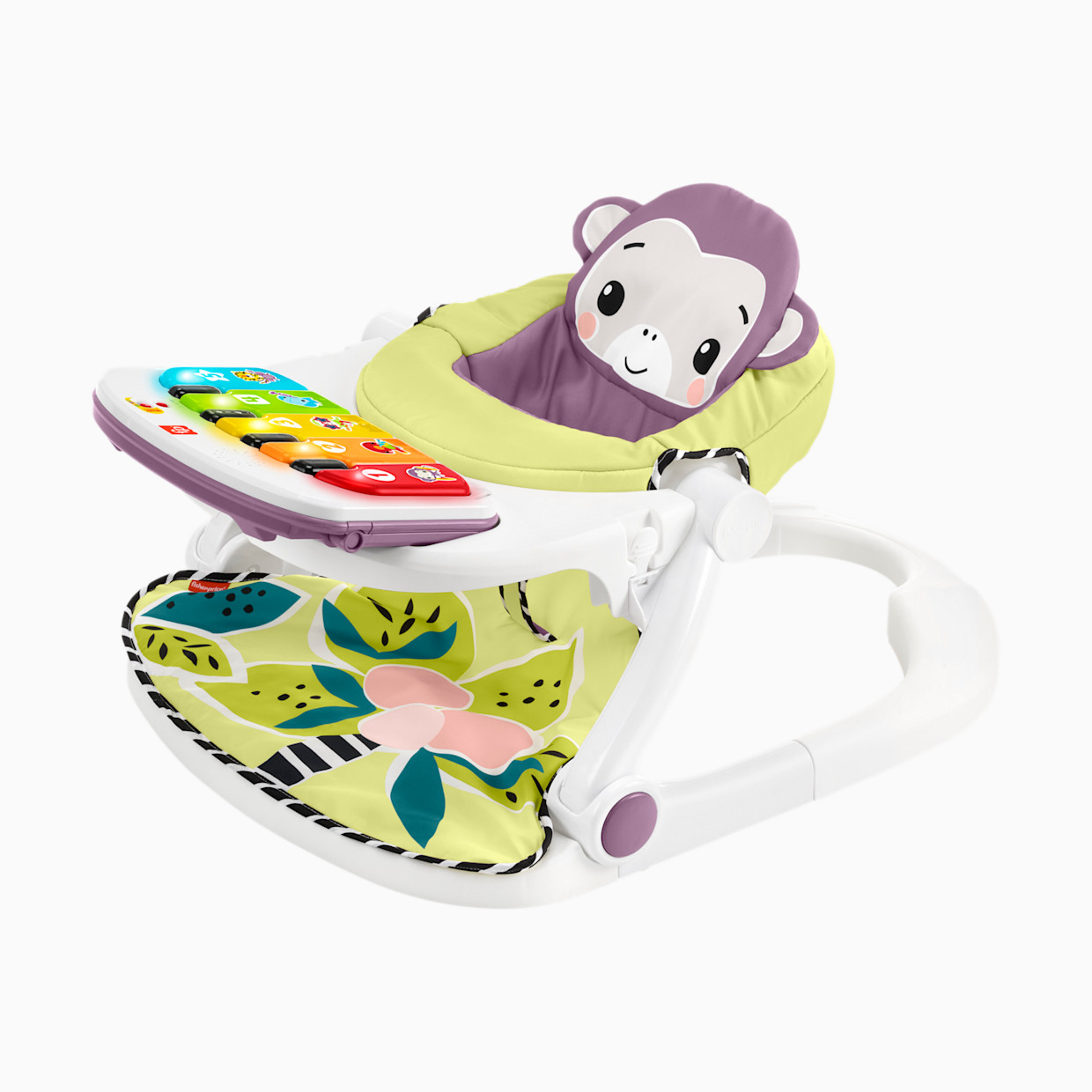 Fisher-Price Purple Monkey Deluxe Sit-Me-Up Seat.