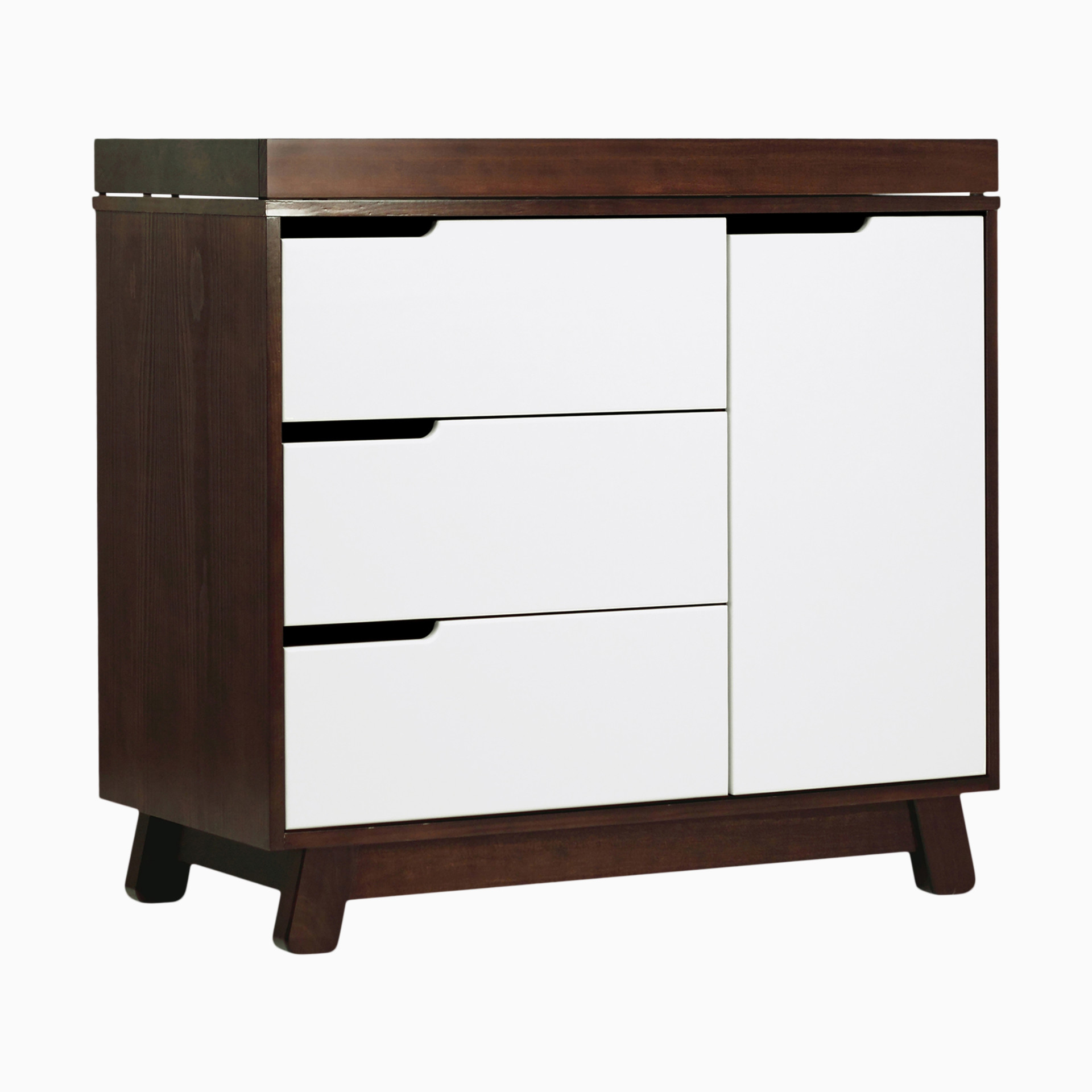 babyletto Hudson 3-Drawer Changer Dresser - Grey/White | Babylist Shop babyletto Hudson 3-Drawer Changer Dresser - Grey/White | Babylist Shop