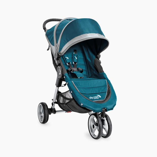 Baby Jogger City Mini Single Stroller - Teal/Grey.