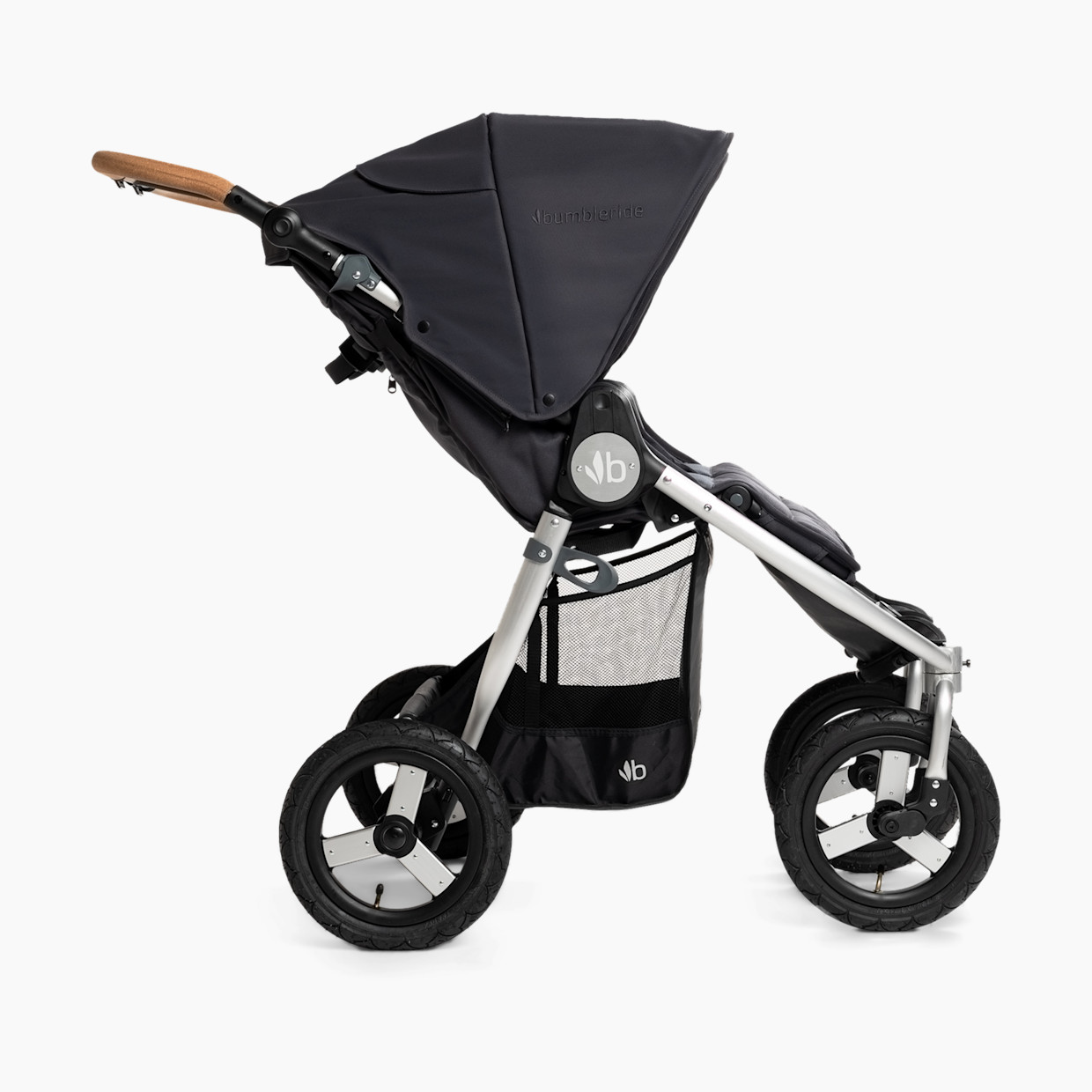 Bumbleride Indie Twin Double Jogging Stroller - Dusk Grey.