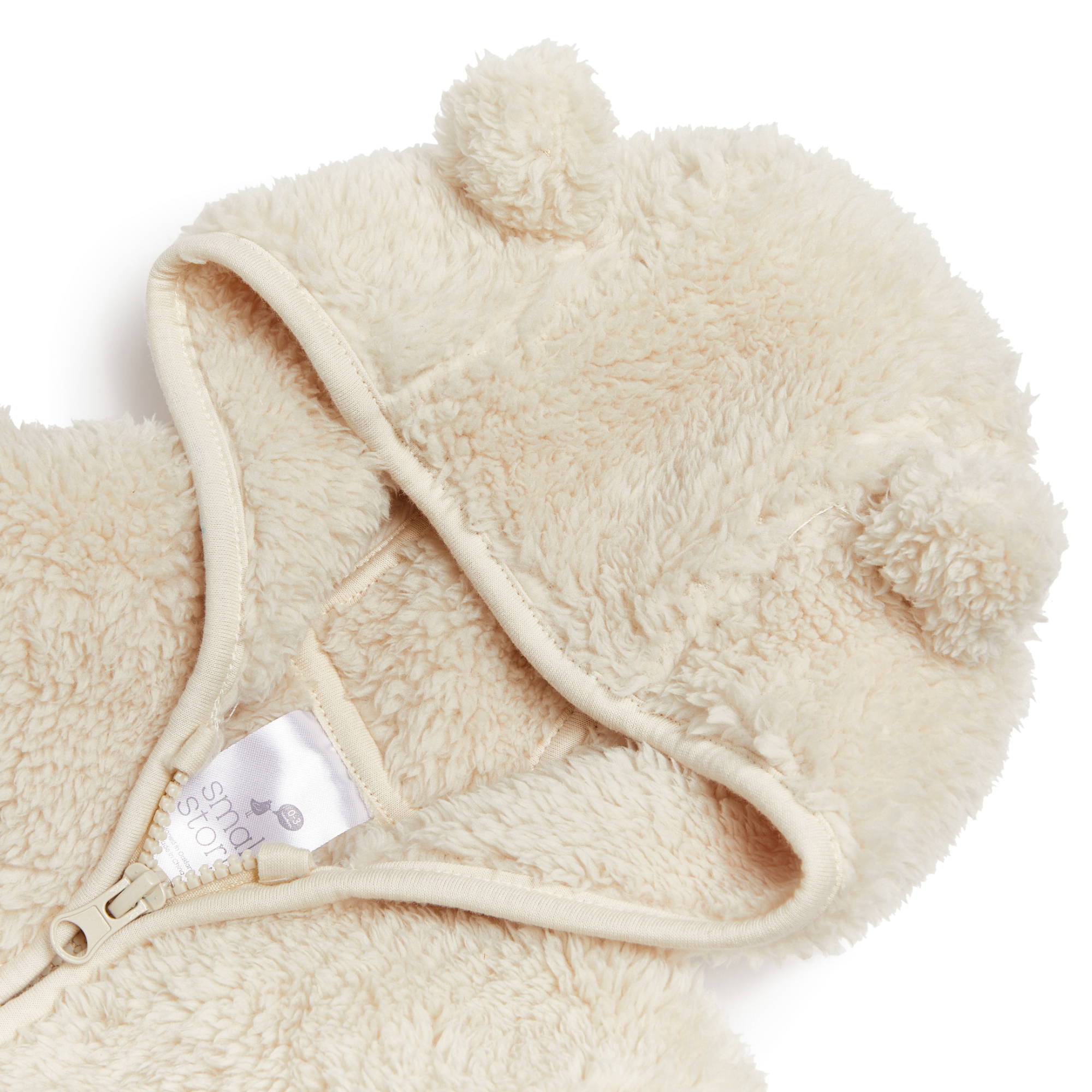 Small Story High-Pile Fleece Bunting.