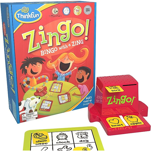 ThinkFun Zingo Bingo Game.