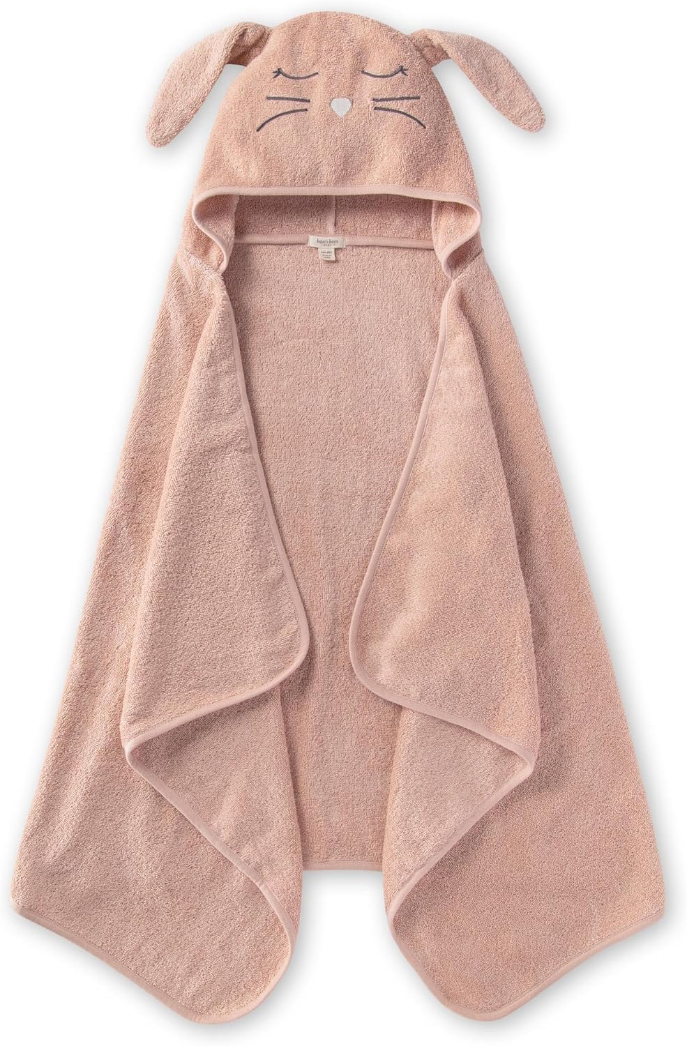 Burt’s Bees Organic Cotton Hooded Bunny Towel.