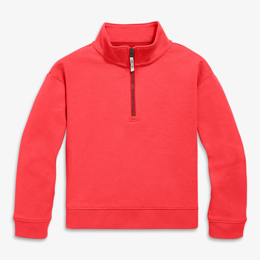 Quarter Zip Sweatshirt.