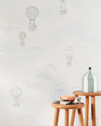 Nestig Balloon Race Wallpaper.