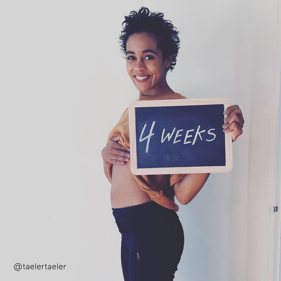 4-weeks-pregnant-bump-@taelertaeler