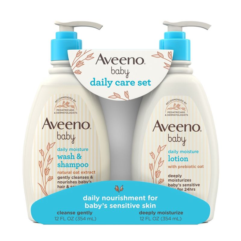 Aveeno Baby Daily Care Gift Set.
