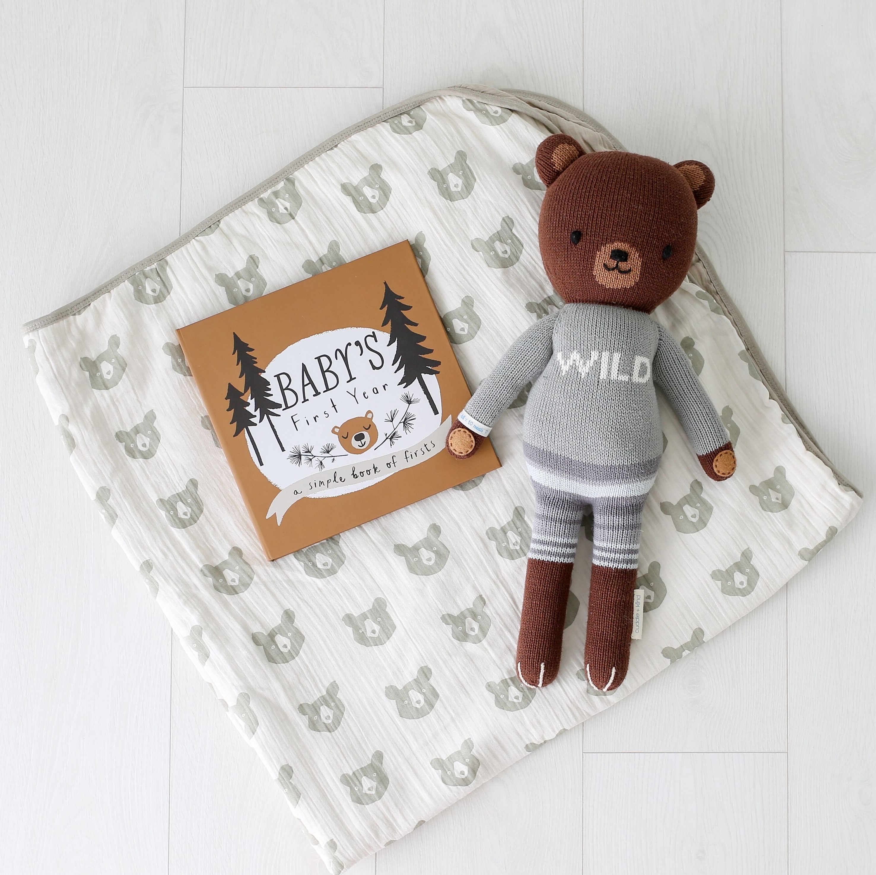 Lucy Darling Baby's First Year Memory Book - Little Camper.