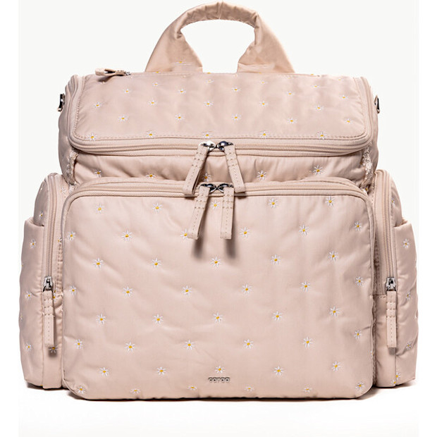 Caraa Embroidered Organic Cotton Baby Bag.