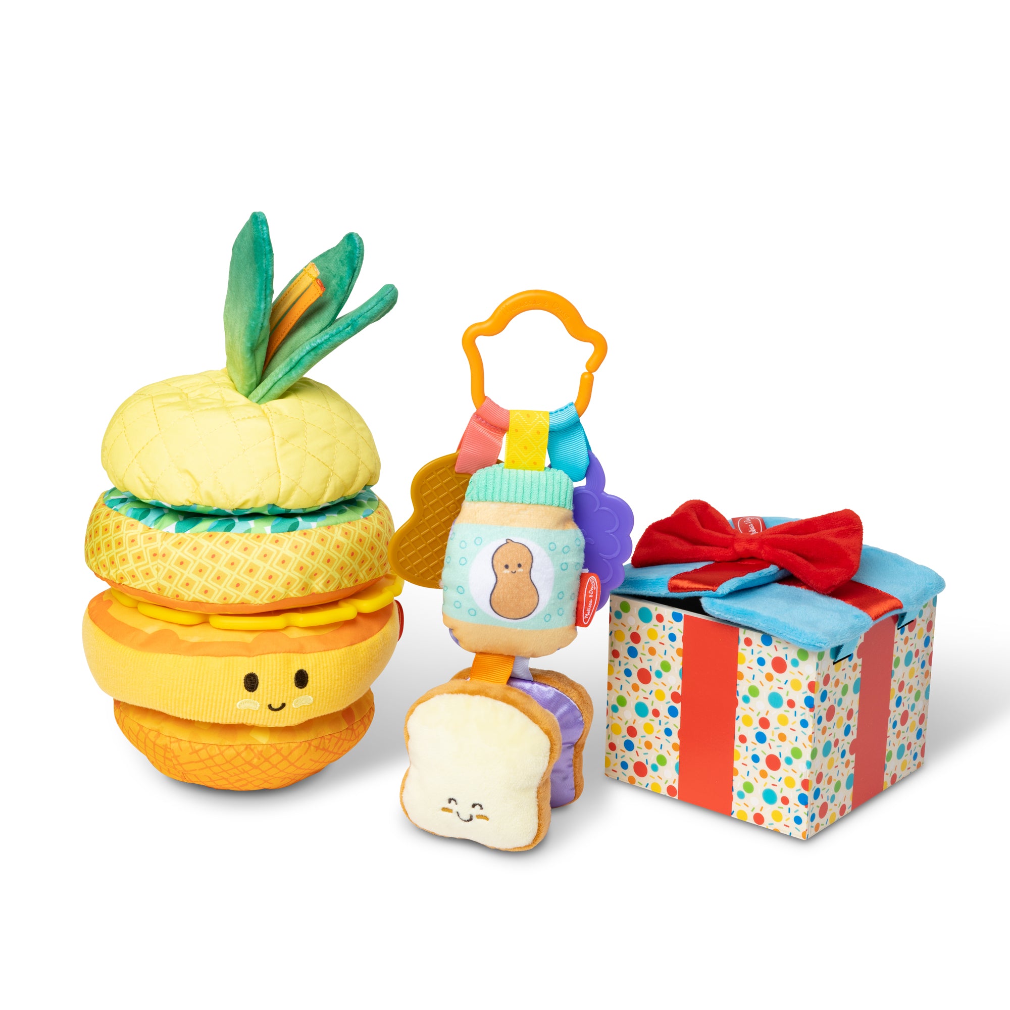 Melissa & Doug Baby’s First Sensory Toys Gift Bundle.